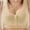 Beige, variant on SUWHWEA Bras for Women, Women Bras Plus Size Front Buckle Comfortable Breathable Anti-exhaust Base Solid Non-Steel Ring Non-Magnetic Buckle Beauty Back Underwear