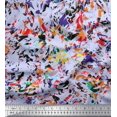 thumbnail image 1 of Soimoi Cotton Poplin Fabric Multicolor Texture Print Fabric by The Yard 42 Inch Wide, 1 of 3