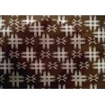thumbnail image 4 of oneOone Cotton Silk Fabric Check Kasuri Print Fabric By The Yard 42 Inch Wide, 4 of 4