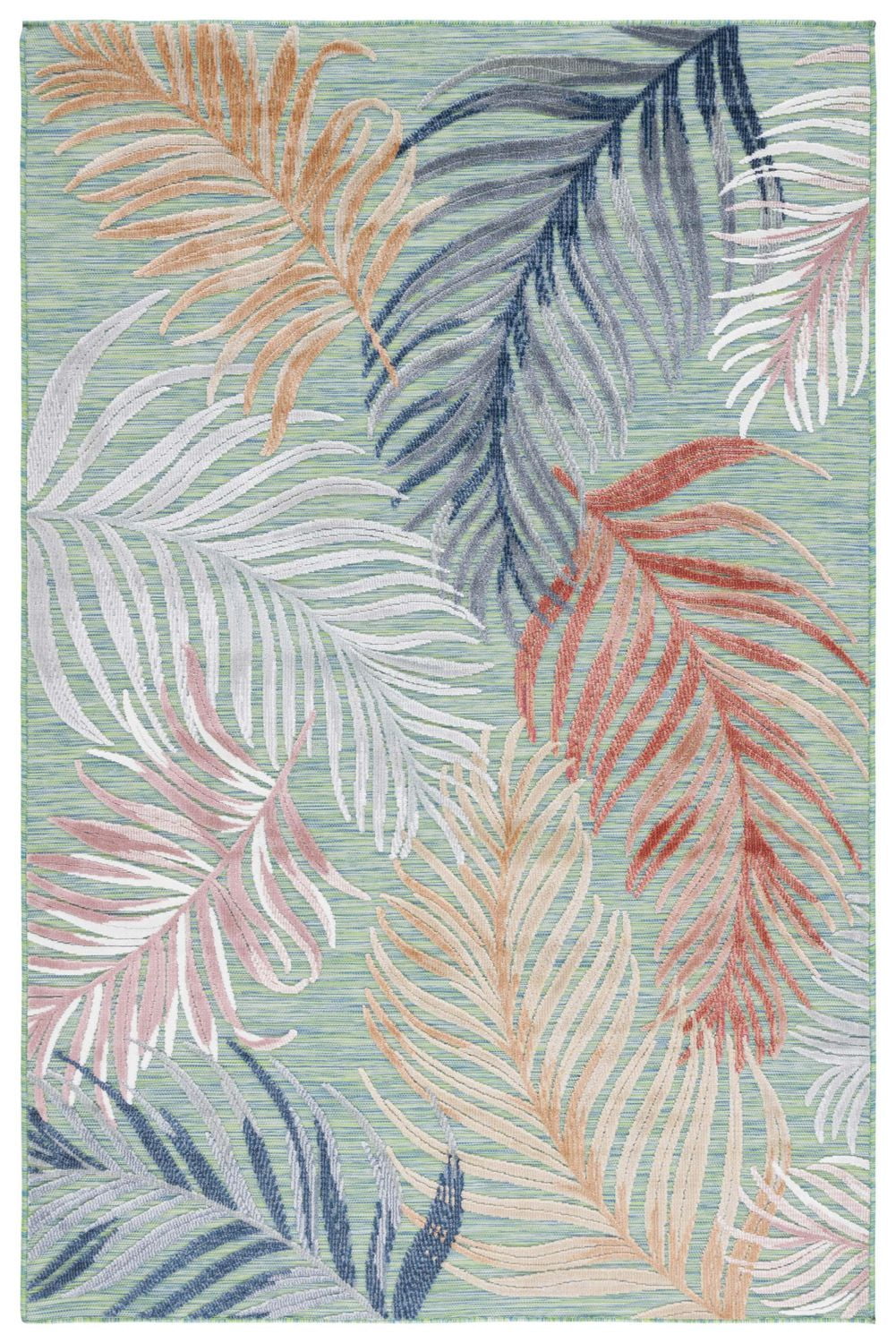 SAFAVIEH Cabana Oakley Floral Vines Outdoor Area Rug