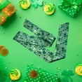thumbnail image 3 of Nœuds pour Filles, Coiffe de la Saint-Patrick Nœud Cheveux Noués dans Queue de Cheval Porte-Trembles Imprimé Nœud Chouchous Cheveux Verts Relations pour Femmes Filles Ados, Nœuds pour Cheveux pour Filles, 3 of 6