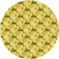 thumbnail image 1 of Ahgly Company Tapis d'Intérieur Lavables en Machine, Ronds, Transitionnels, Brun Caramel, Ronds de 6', 1 of 7