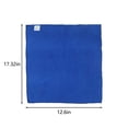thumbnail image 4 of NARABB Chiffon de Nettoyage en Microfibre pour Verre, Stries, Chiffon de Nettoyage en Microfibre Réutilisable, pour le Nettoyage, Lunettes, Miroirs, Acier Inoxydable et Plus, Lot de 2, 4 of 8