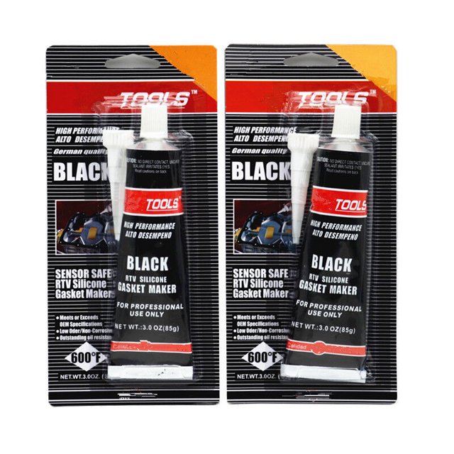 Car Engine Gasket High Temperature Silicone Sealant Rubber Moistureproof Glue BK