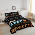 thumbnail image 3 of Erosebridal Cartoon Basketball Bedding Twin Comforter Set, Ball Sports Down Comforter, Kids Teens, Breathable 2 Pieces, 3 of 8