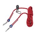thumbnail image 1 of Reflective Dog Tie Out Cable, 16.4ft Long, With 360 Degree Rotating Pulley, For Outdoor Camping Yard, 1 of 8