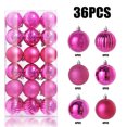 thumbnail image 2 of CEHVOM 36PCS Christmas Xmas Tree Ball Bauble Hanging Home Party Ornament Decor 3CM Clearance, 2 of 3