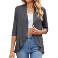 thumbnail image 1 of Birdeem Womens Fashion Casual Spring and Summer Solid Color V-Neck Short Sleeve Blouse Tops, 1 of 8