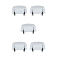 thumbnail image 2 of Baohd Sturdy And Stable Motorcycle Wind Deflector Extension Spoiler With Adjustable Clip-on Comfort Stability Durable Transparent Blue 5Set, 2 of 6