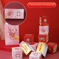 thumbnail image 2 of Surprise Gift Box Set Creative Foldable Surprise Gift Box Explosion For Money For Birthday New Year Gifts red happybirthday 20-layer, 2 of 5