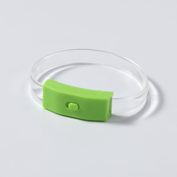 Halloween PL Bracelet d'éclairage vert, utilisation d'âge adolescent unisexe, façon de célébrer