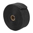 thumbnail image 1 of Unique Bargains Black Universal Fiberglass Motorcycle Exhaust Heat Wrap Kit, 1 of 7