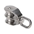 thumbnail image 4 of jinwen M25 Corde de Levage à Poulie Pivotante à Double Roue en Acier Inoxydable 304, 4 of 9