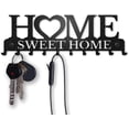 thumbnail image 1 of Key Holder Metal Wall Mounted Keys Hook Home Decor Keys Rustic Western Cast Iron Key Hanger Decorative Key Organizer Rack, 1 of 5