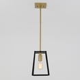 thumbnail image 4 of Artika Carter Modern Mid-Century 1-Light Pendant, Black and Gold, 4 of 5