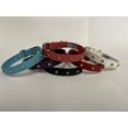 thumbnail image 3 of ATHENS Leather Dog Collar Single Row Rhinestones, 3 of 3