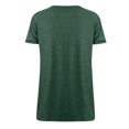 thumbnail image 4 of Birdeem T-Shirt Blouse à Manches Courtes à Col en V Uni pour Femmes, Coupe Ample, 4 of 12