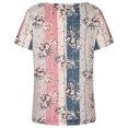 thumbnail image 3 of Birdeem Fashion Woman Causal Printing Blouse Short Sleeve T-Shirt Summer Button Tops, 3 of 6