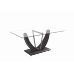 Canadian Norway Rectangle Dining Table Silver