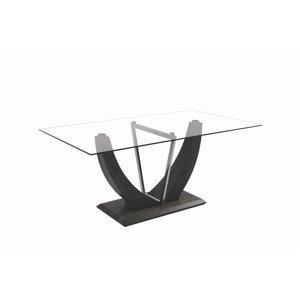 Canadian Norway Rectangle Dining Table Silver