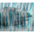 thumbnail image 4 of oneOone Viscose Chiffon Turquoise Blue Fabric Liquid Drip Abstract Sewing Craft Projects Fabric Prints By Yard 42 Inch Wide, 4 of 4