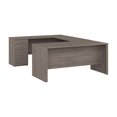 thumbnail image 1 of Bureau en U 65L Logan de Bestar, érable argenté, 1 of 4