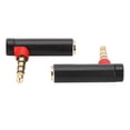 thumbnail image 3 of Audio Cable Jack, Aluminum Alloy Shell  Stereo Connector, For Mobile Phones Digital Cameras Black,Gold,Blue, 3 of 8