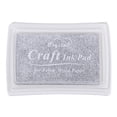 thumbnail image 1 of veasfak Ink Pad Stamp Pad Finger Print for Paper Crafts Scrapbooking Painting Birthday Silver, 1 of 9