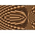 thumbnail image 1 of Ahgly Company Machine Washable Indoor Rectangle Transitional Orange Area Rugs, 3' x 5', 1 of 7