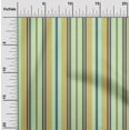 thumbnail image 1 of oneOone Cotton Poplin Fabric Multicolor Stripe Decor Fabric Printed BTY 56 Inch Wide, 1 of 3