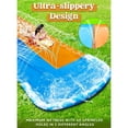 thumbnail image 4 of Joyfy 9.9 Meters Extra Long Water Slide with 2 Inflatable Boards, Outdoor Games Lawn Water Slide for Kids Adults Backyard Summer Water Toy Outdoor Fun, 4 of 11