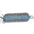 thumbnail image 1 of Design Yoga Relaxation Silk Neck Pillow Paisley - Blue, 1 of 1