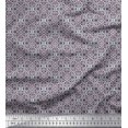 thumbnail image 1 of Soimoi Rayon Crepe Fabric Swirl Small Print Fabric by Yard 46 Inch Wide, 1 of 3