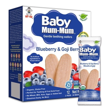 Baby Mum-Mum Organic Blueberry and Goji Rice Rusks