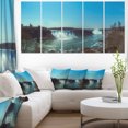 thumbnail image 1 of Niagara Falls Viewed from Canada - Large Seascape Art Canvas Print, 1 of 3