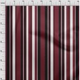 thumbnail image 3 of oneOone Rayon Red Fabric Stripes Sewing Material Print Fabric By The Yard 56 Inch Wide-P2G, 3 of 4