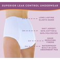 thumbnail image 4 of Wearever Culottes d'Incontinence pour Femmes Réutilisables, Contrôle Maximal de la Vessie, Culottes pour Soins Féminins, Lot de 3, 4 of 10