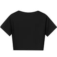 thumbnail image 3 of Hiiyo Big Girls Outfits Tracksuit Letter Print Short Sleeve T Shirt Shorts Set, 3 of 3