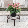 thumbnail image 2 of Ensemble de Supports en Métal pour Pot de Fleurs Support Robuste pour Pot Intérieur Extérieur, 2 of 2