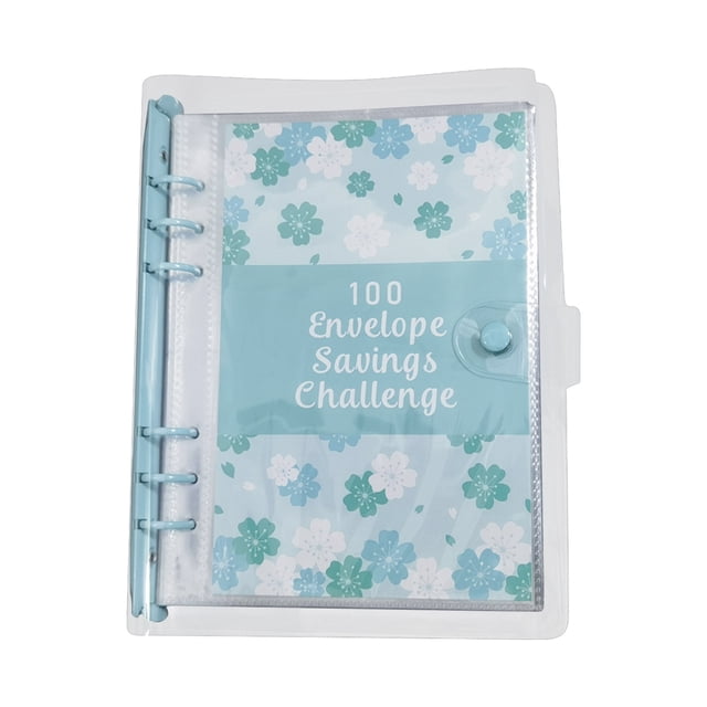 WIFKLSIIPG 100 Envelope Savings Challenge Book 100 Day Couple Envelope Savings Challenge Book