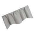 thumbnail image 4 of veasfak Cantonnière Courte de Rideau, Couleur Unie, pour Cuisine, Gris Pâle, 4 of 9