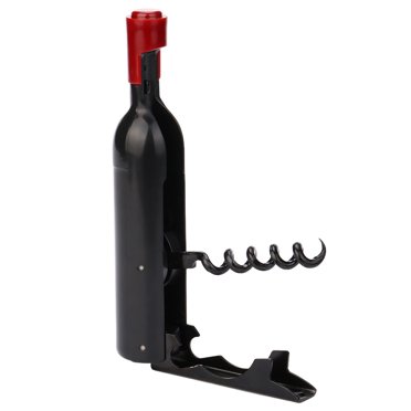 EGNMCR Kitchen Gadgets, Kitchen Accessories, Kitchen Utensils & Gadgets Waiters Wine Key For Servers, Bartender With Foil Cutter, Manual Wine Bottle Opener Double Hinged bottle opener