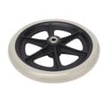 thumbnail image 4 of Wheelchair Wheel, Thickened Hub Walker Tire  Rolling Metal Ball Bearing Grey  For Replacement, 4 of 8