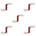 thumbnail image 3 of mmirethe Motorcycle Anti-lost Security Alarm Spring Ropes Lanyards Portable Scooter Reminder Cables Accessories 1.38 Meters Red 5Set, 3 of 6