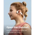 thumbnail image 3 of Shokz OpenMove Écouteurs à Conduction Osseuse Sans Fil Bluetooth pour le Sport (Rose), 3 of 8