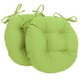 thumbnail image 1 of Coussins de Chaise Ronds Capitonnés en Sergé Uni de 16 Po (Ensemble de 2), 1 of 2