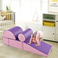thumbnail image 4 of Gymax 5 PCS Kids Climb & Crawl Activity Playset Soft Foam Block Toddler Play Structure, 4 of 10