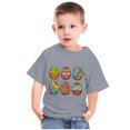 thumbnail image 2 of MeetoTime Garçons Filles T-Shirts de Pâques Imprimés à Manches Courtes Col Ras du Cou Décontractés Amples Vêtements pour Enfants, 2 of 4