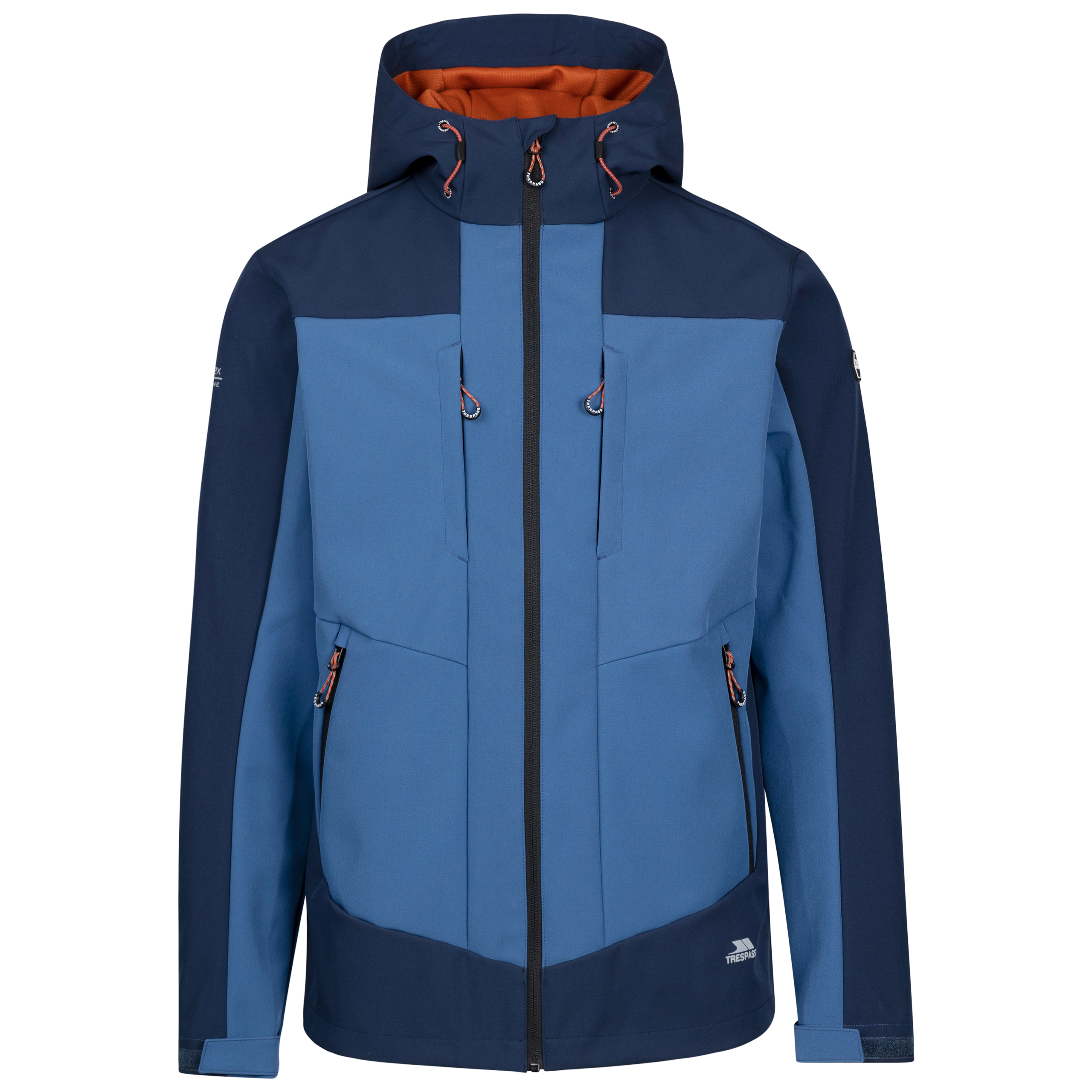 Trespass Mens Softshell Jacket TP75 Tamston Navy in Size - XXL