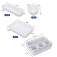 thumbnail image 4 of TopLLC Storage Bins 8 Piece Drawer Organizer, 3 Sizes Multi-Functional Drawer Organizer For Cosmetics, Kitchen, Bedroom, Bathroom And Office Storage Bags, 4 of 8